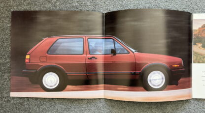 1987 Volkswagen Golf GTi Brochure - Image 3