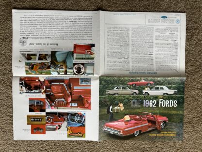 1962 Ford Range Brochure Falcon, Fairline, Thunderbird, Galaxie, Wagons - Image 7