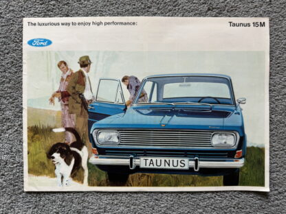 1967 Ford Taunus 15M Brochure