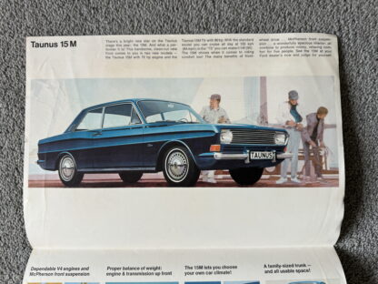 1967 Ford Taunus 15M Brochure - Image 3