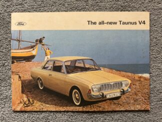 1966 Ford Taunus 17M V4 Brochure