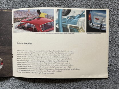 1966 Ford Taunus 17M V4 Brochure - Image 5