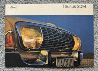 1965 Ford Taunus 20M Brochure