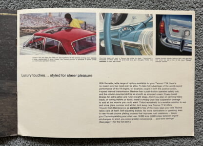 1965 Ford Taunus 17M Brochure - Image 6
