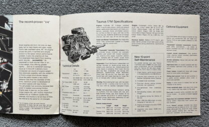 1965 Ford Taunus 17M Brochure - Image 9