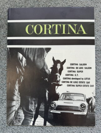 1963 Ford Cortina Brochure inc Lotus