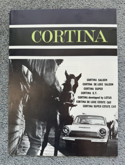 1963 Ford Cortina Brochure inc Lotus