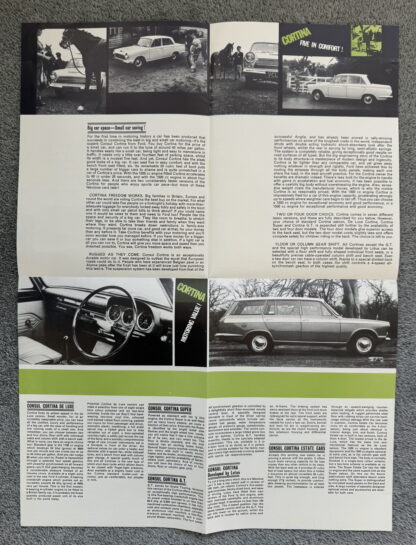 1963 Ford Cortina Brochure inc Lotus - Image 8