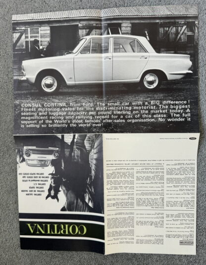 1963 Ford Cortina Brochure inc Lotus - Image 9