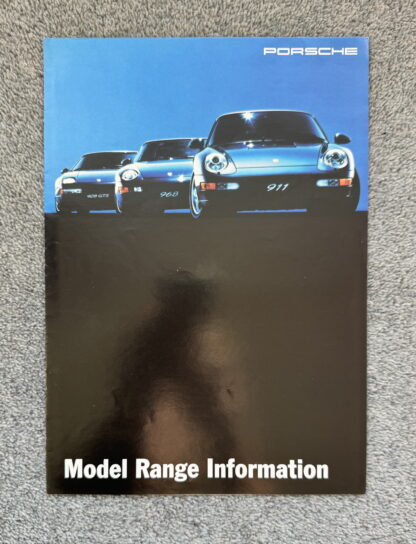 1994 Porsche 911, 968, 928, Carrera Brochure