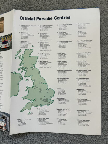 1994 Porsche 911, 968, 928, Carrera Brochure - Image 4