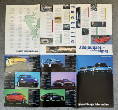 1994 Porsche 911, 968, 928, Carrera Brochure - Image 7