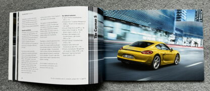 2013 Porsche Range Brochure, 911, Boxter, Cayman, Panamera, Cayenne - Image 12