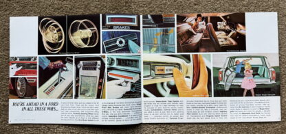 1967 Ford Range Brochure Mustang, Fairlane, Falcon, Thunderbird, Galaxie - Image 2