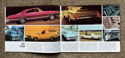 1967 Ford Range Brochure Mustang, Fairlane, Falcon, Thunderbird, Galaxie - Image 3