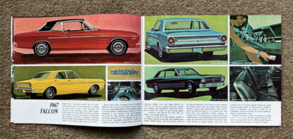 1967 Ford Range Brochure Mustang, Fairlane, Falcon, Thunderbird, Galaxie - Image 4