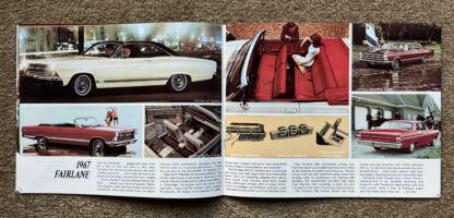 1967 Ford Range Brochure Mustang, Fairlane, Falcon, Thunderbird, Galaxie - Image 5
