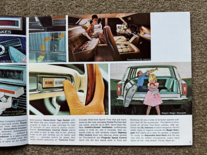 1967 Ford Range Brochure Mustang, Fairlane, Falcon, Thunderbird, Galaxie - Image 10