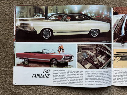 1967 Ford Range Brochure Mustang, Fairlane, Falcon, Thunderbird, Galaxie - Image 15