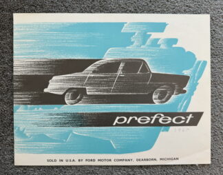 1959 Ford Prefect Brochure