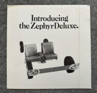 1967 Ford Zephyr Mark IV Deluxe Brochure