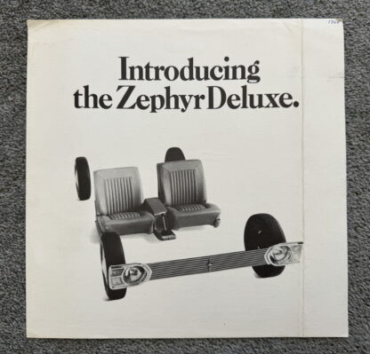 1967 Ford Zephyr Mark IV Deluxe Brochure