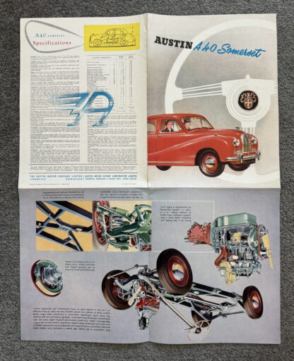 1953 Austin A40 Somerset Brochure - Image 6