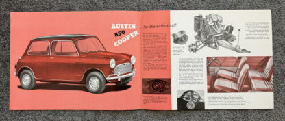 1962 Austin 850 Mini Cooper Brochure - Image 4