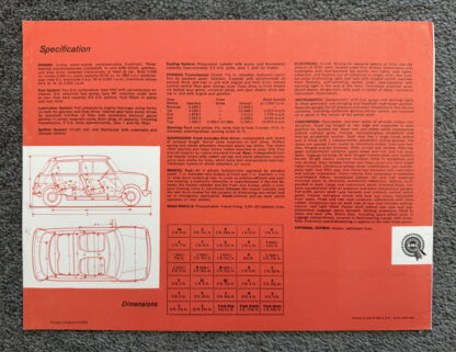 1962 Austin 850 Mini Cooper Brochure - Image 2