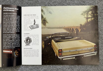 1967 Ford Fairlane Brochure GT, GTA, 500, XL, wagons - Image 4