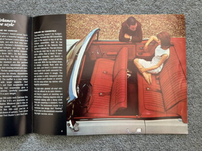 1967 Ford Fairlane Brochure GT, GTA, 500, XL, wagons - Image 8
