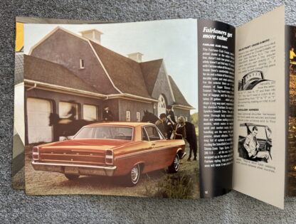 1967 Ford Fairlane Brochure GT, GTA, 500, XL, wagons - Image 11