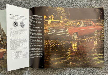 1967 Ford Fairlane Brochure GT, GTA, 500, XL, wagons - Image 12