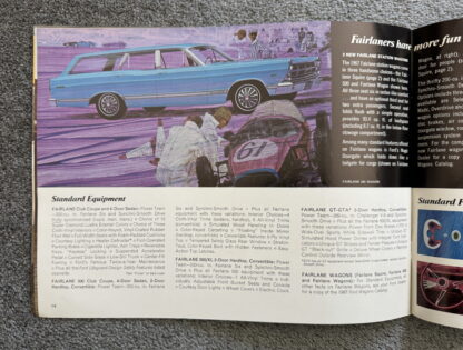 1967 Ford Fairlane Brochure GT, GTA, 500, XL, wagons - Image 13