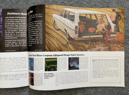 1967 Ford Fairlane Brochure GT, GTA, 500, XL, wagons - Image 14