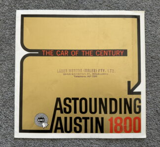 1966 Austin 1800 Australian Brochure