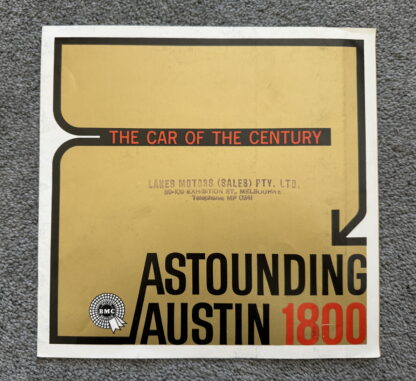 1966 Austin 1800 Australian Brochure