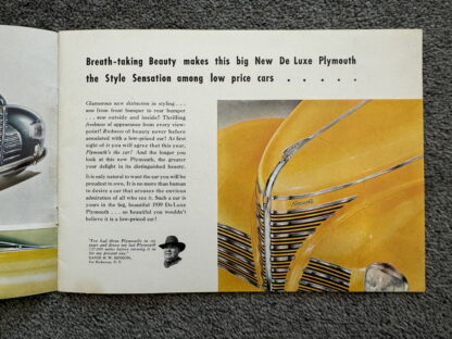 1939 Plymouth De Luxe Range Brochure - Image 3