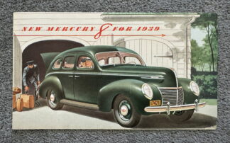 1939 Mercury Range Brochure