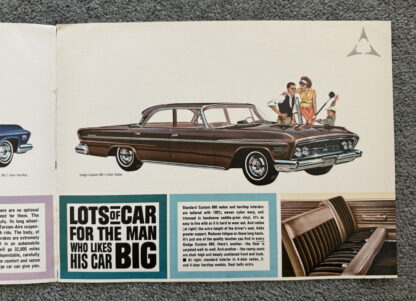 1962 Dodge Custom 880 Brochure - Image 3