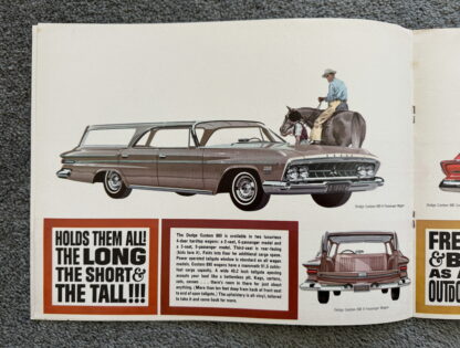 1962 Dodge Custom 880 Brochure - Image 4