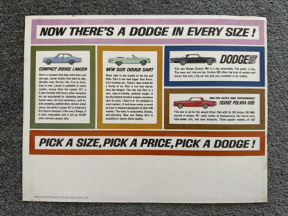 1962 Dodge Custom 880 Brochure - Image 8