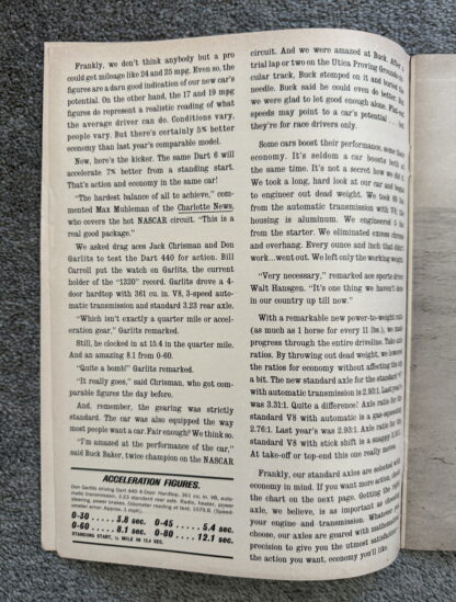 1962 Dodge Dart 440 Brochure - Image 4