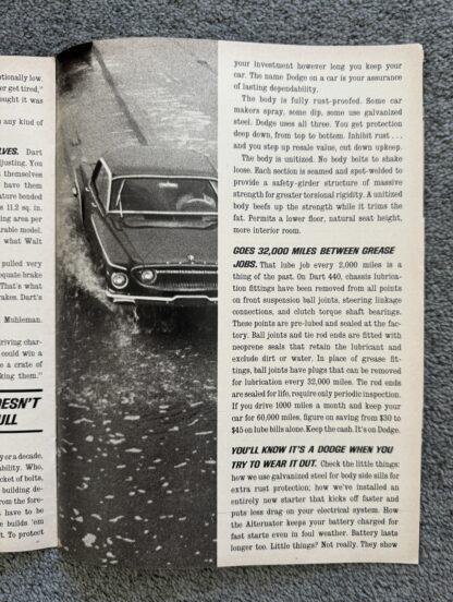 1962 Dodge Dart 440 Brochure - Image 9