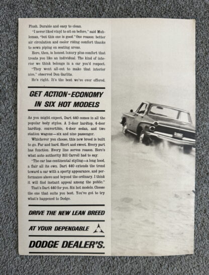 1962 Dodge Dart 440 Brochure - Image 12