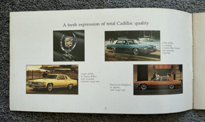 1977 Cadillac Range Brochure Fleetwood Brougham, DeVille - Image 2