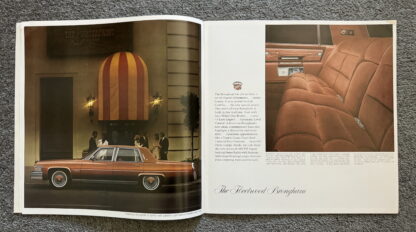 1977 Cadillac Range Brochure Fleetwood Brougham, DeVille, Limo - Image 4