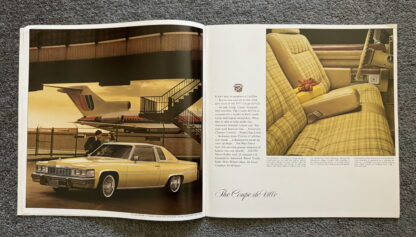 1977 Cadillac Range Brochure Fleetwood Brougham, DeVille, Limo - Image 5