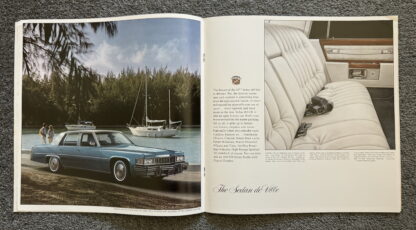 1977 Cadillac Range Brochure Fleetwood Brougham, DeVille, Limo - Image 6