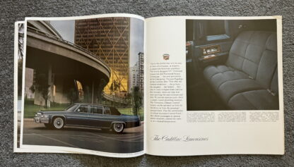 1977 Cadillac Range Brochure Fleetwood Brougham, DeVille, Limo - Image 7